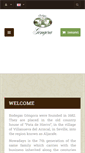 Mobile Screenshot of bodegasgongora.com